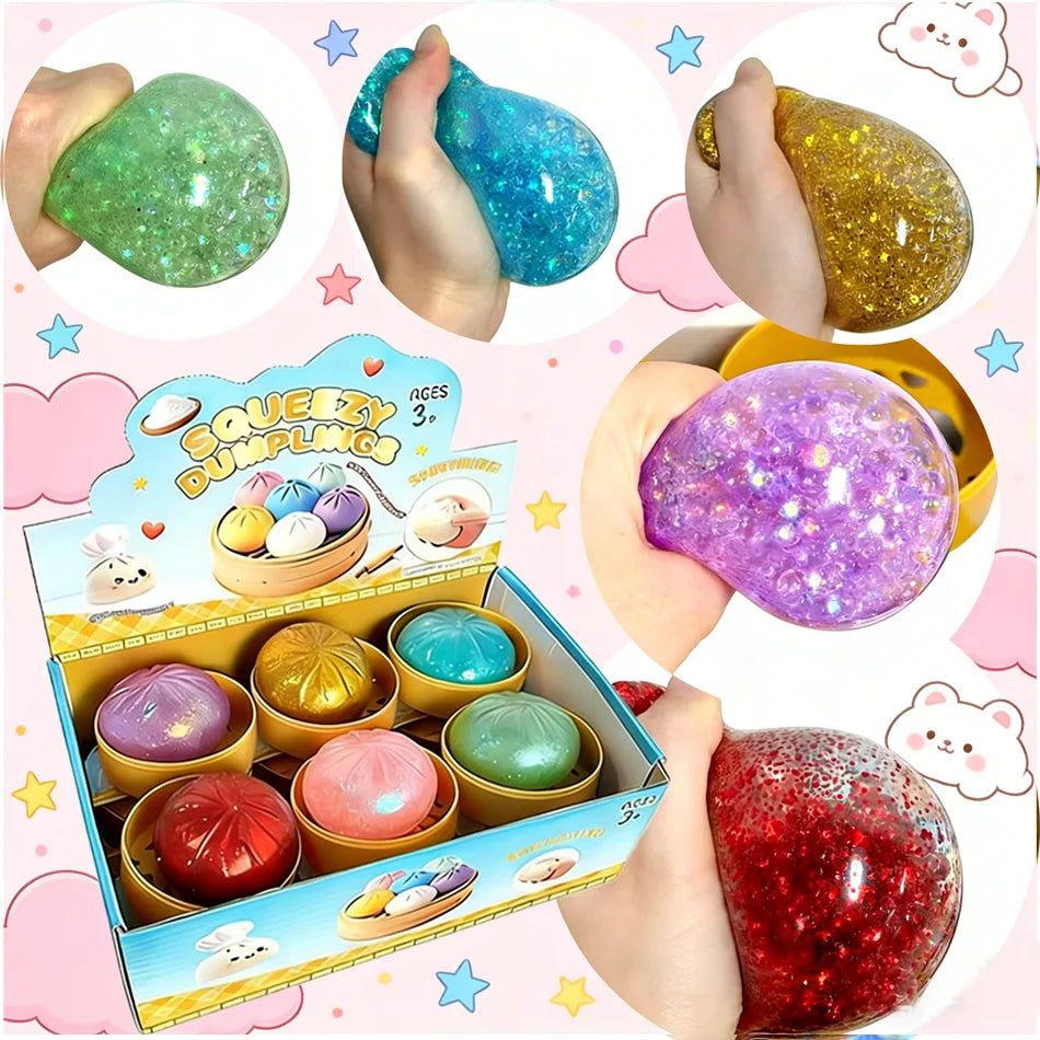 Glitter Dumpling Squishy