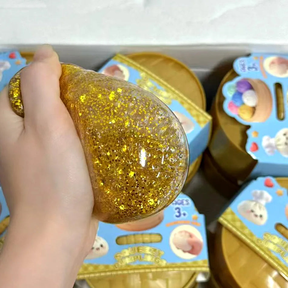 Glitter Dumpling Squishy