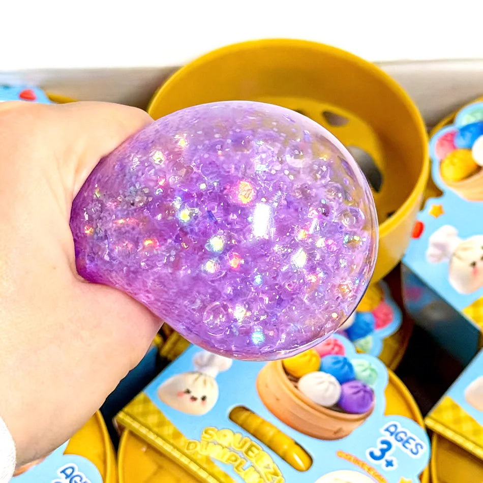 Glitter Dumpling Squishy