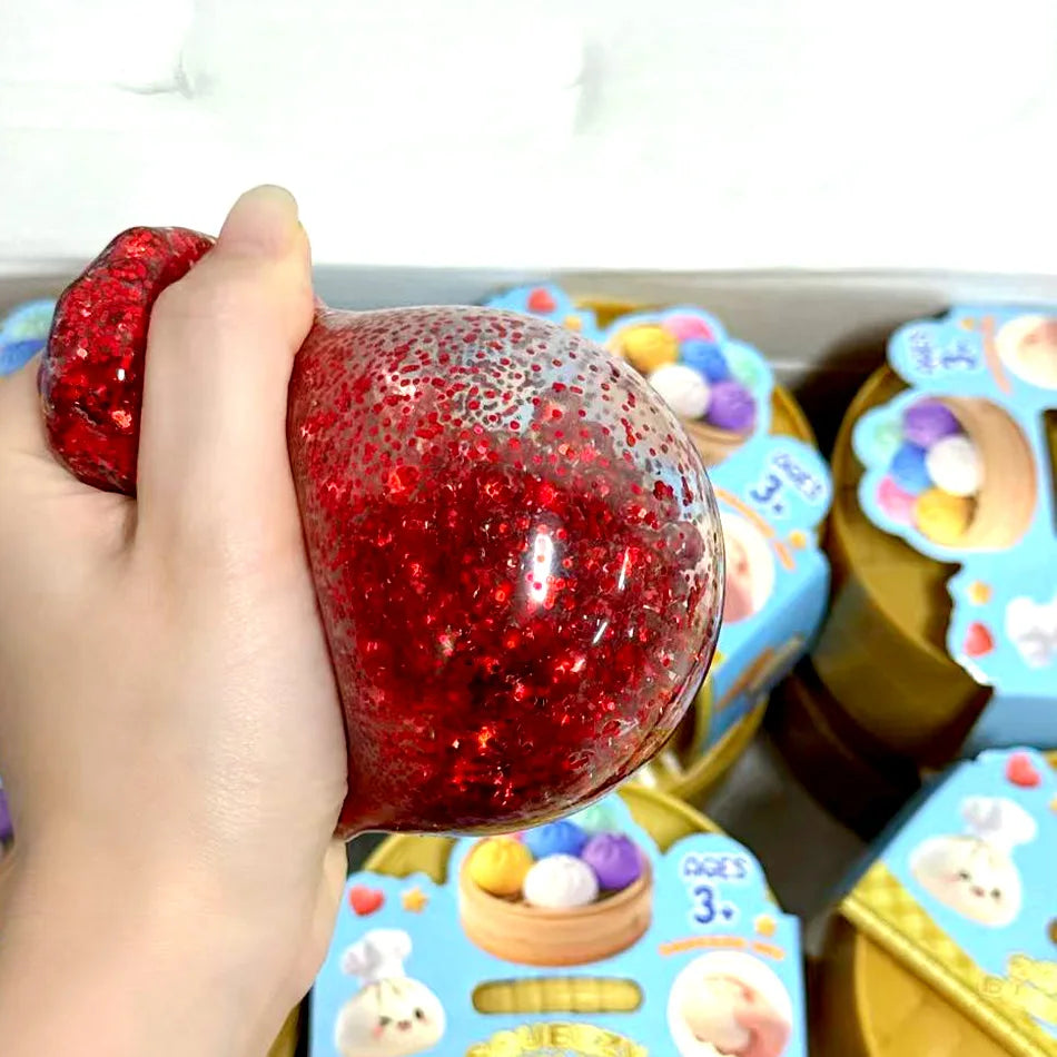 Glitter Dumpling Squishy